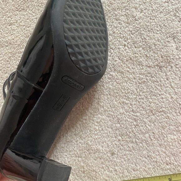 Aerosoles Heelrest Black Patin Leather Womens Mary Jane Shoes Size 8 - Picture 5 of 5